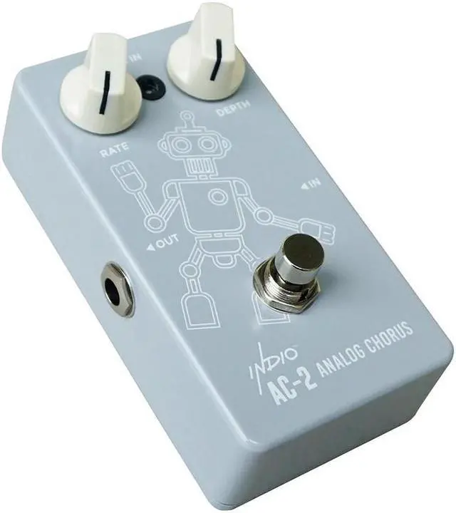 Alt view image 2 of 5 - Monoprice AC-2 True Bypass Vintage Analog Chorus Guitar Effect Pedal - Indio Series