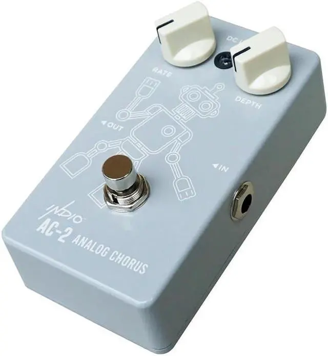 Alt view image 3 of 5 - Monoprice AC-2 True Bypass Vintage Analog Chorus Guitar Effect Pedal - Indio Series