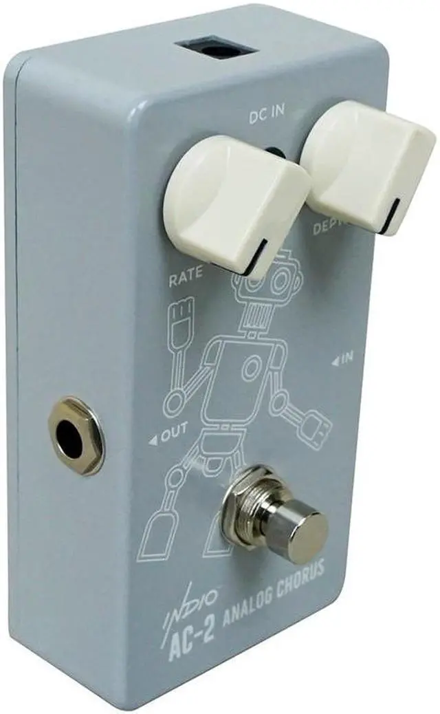 Alt view image 4 of 5 - Monoprice AC-2 True Bypass Vintage Analog Chorus Guitar Effect Pedal - Indio Series