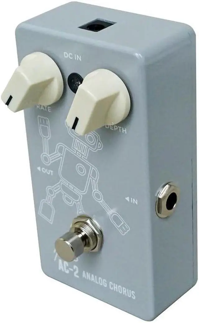 Alt view image 5 of 5 - Monoprice AC-2 True Bypass Vintage Analog Chorus Guitar Effect Pedal - Indio Series