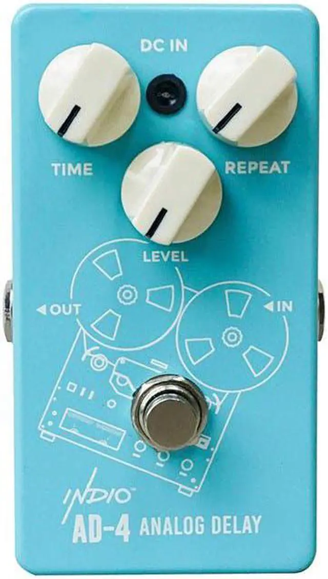 Main image of Monoprice AD-4 True Bypass Vintage Analog Delay Guitar Effect Pedal - Indio Series
