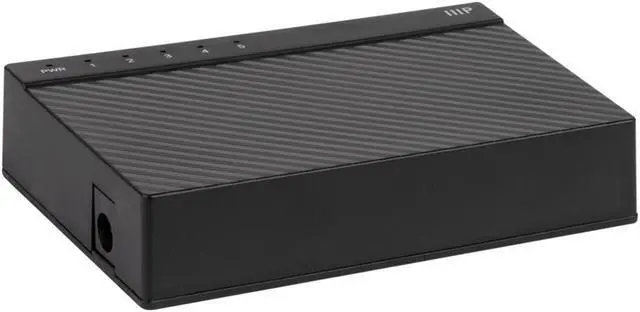 Alt view image 7 of 7 - Monoprice 5-Port 10/100/1000Mbps Gigabit Ethernet Unmanaged Switch