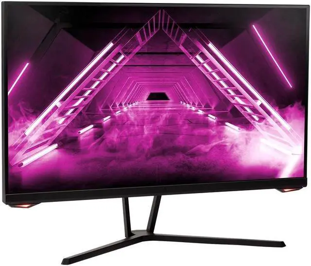Alt view image 2 of 12 - Monoprice Dark Matter Series 24" Gaming Monitor - 16:9, 1920x1080p, FHD, 144Hz, AHVA, 1920x1080p @144Hz, 16:9 aspect ratio, AHVA Panel, 75x75 VESA Mount