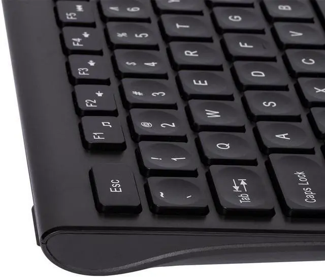 Alt view image 3 of 7 - Monoprice Low-Profile Spill-Resistant Silent Keyboard Membrane Water-Resistant Coating 10 Million Keystrokes - Workstream Collection