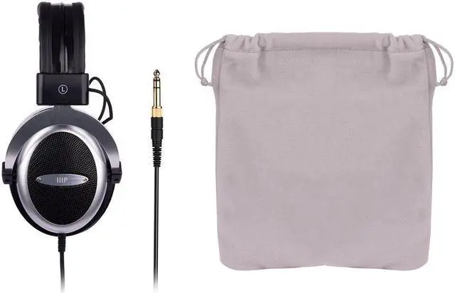 Alt view image 4 of 7 - Monoprice Semi-Open Over Ear Wired Headphones, Low Deep Bass, Comfortable Headphones for Kids Teens Adults, For Smartphone, Computer, Laptop