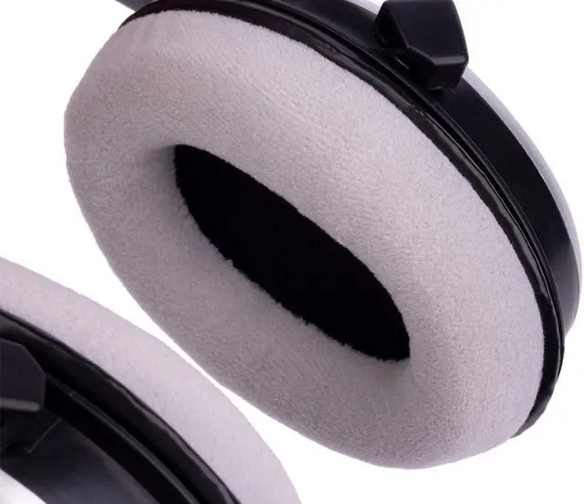 Alt view image 5 of 7 - Monoprice Semi-Open Over Ear Wired Headphones, Low Deep Bass, Comfortable Headphones for Kids Teens Adults, For Smartphone, Computer, Laptop