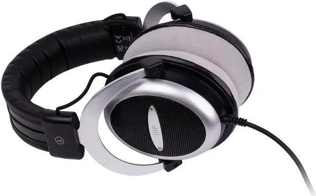 Alt view image 6 of 7 - Monoprice Semi-Open Over Ear Wired Headphones, Low Deep Bass, Comfortable Headphones for Kids Teens Adults, For Smartphone, Computer, Laptop