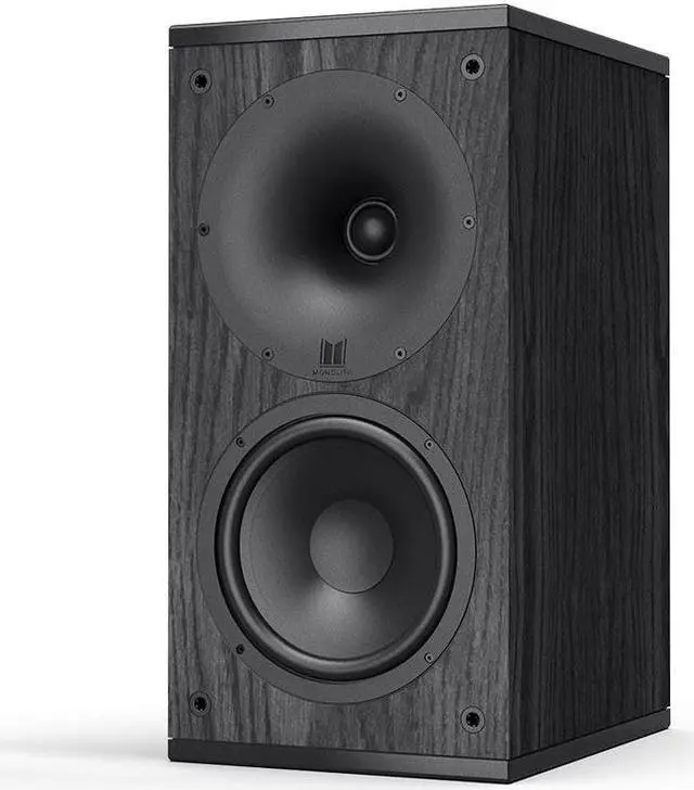 Main image of Monoprice Monolith Encore B6 Bookshelf Speaker (Each) Powerful Woofers, Immersive Room Filling Sound MDF Cabinet with Internal Bracing