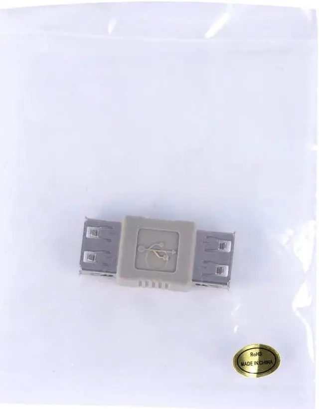 Alt view image 4 of 4 - Monoprice USB 2.0 A Female to A Female Coupler Adapter