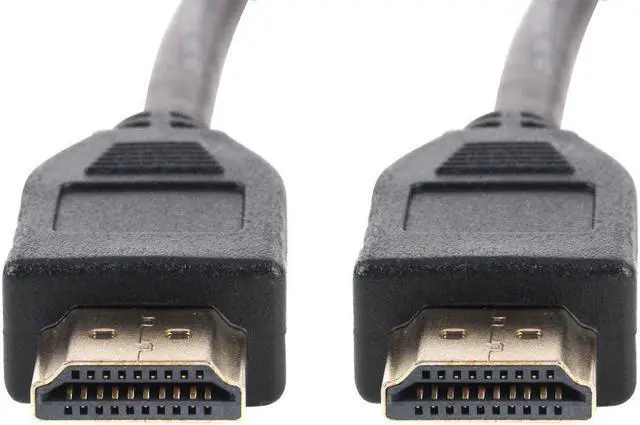Alt view image 2 of 10 - Monoprice Premium High Speed HDMI Cable - 6 Feet - Black | 4K@60Hz, HDR, 18Gbps, YCbCr 4:4:4, OD 0.22in, 30AWG, CL2 - Commercial Series