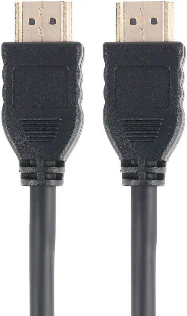 Alt view image 3 of 10 - Monoprice Premium High Speed HDMI Cable - 6 Feet - Black | 4K@60Hz, HDR, 18Gbps, YCbCr 4:4:4, OD 0.22in, 30AWG, CL2 - Commercial Series
