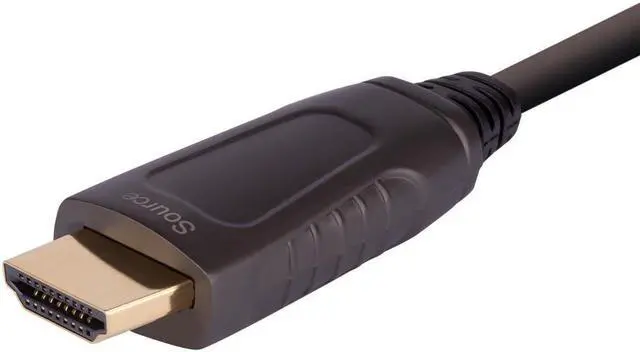 Alt view image 4 of 14 - Monoprice 8K Certified Ultra High Speed Active HDMI Cable - 20 Meters (65 Feet) HDMI 2.1, AOC, for PlayStation 5, Xbox Series X, Xbox Series S - SlimRun AV Series