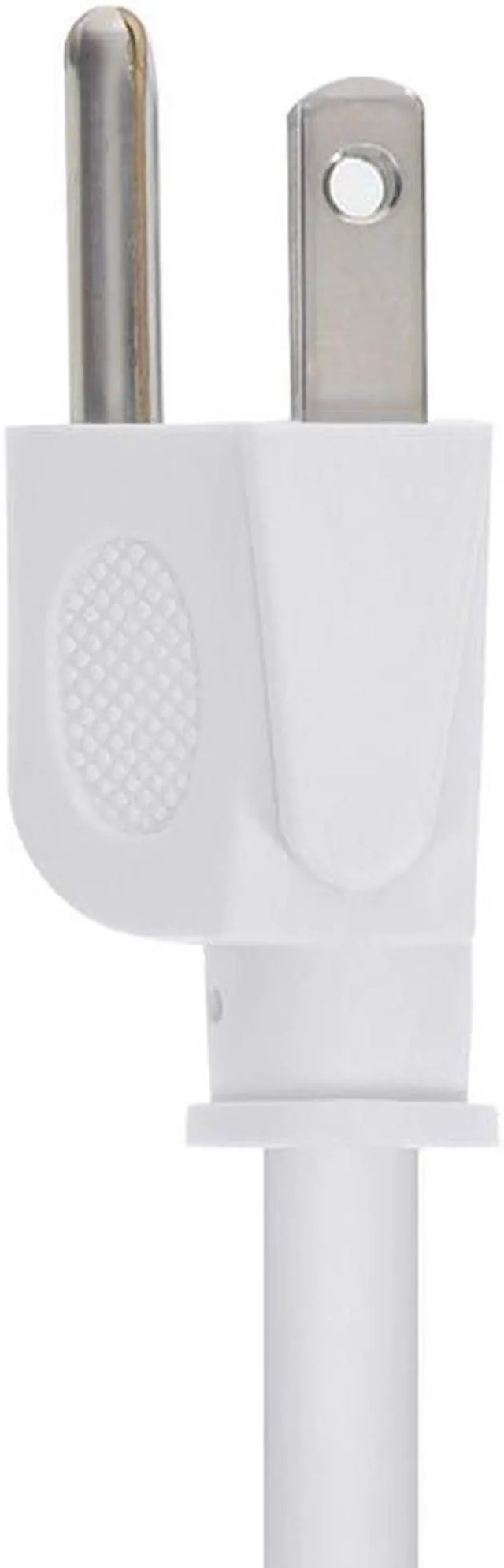 Alt view image 5 of 7 - Monoprice Heavy Duty Power Cord - 8 Feet - White | NEMA 5-15P to IEC 60320 C15, 14AWG, 15A, SJT, 125V, For PCs, Monitors, Scanners, and Printers