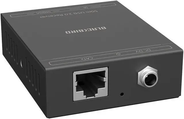 Main image of Monoprice Blackbird 4-Port USB 2.0 Extender Over Cat5e/6 - 50 Meters (164 Feet) Plug and Play, No Driver, For Windows, MacOS, Android, Linux