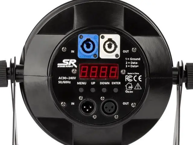 Alt view image 5 of 6 - Monoprice 18x 10-Watt RGBW 4-in-1 LED Flat Par Stage Light | For Bands, DJs, Banquets, Weddings - Stage Right Series