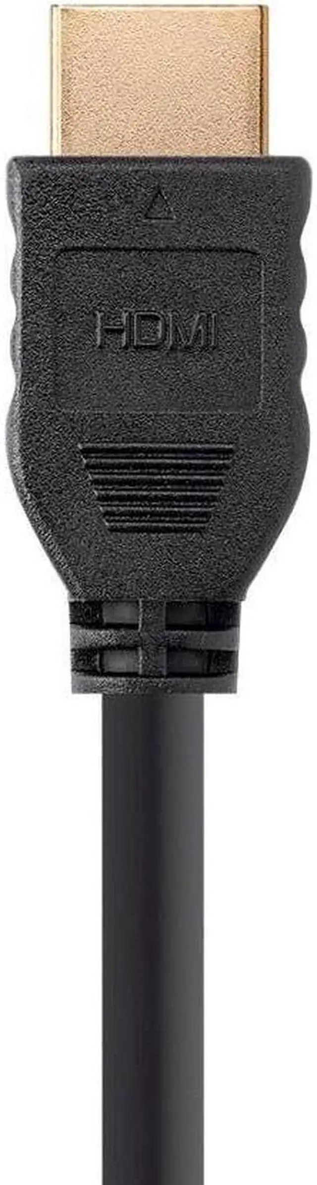 Alt view image 5 of 5 - Monoprice HDMI Cable - 3 Feet - Black (3 Pack) No Logo, High Speed, 4K@60Hz, HDR, 18Gbps, YCbCr 4:4:4, 32AWG, CL2, Compatible with UHD TV and More - Commercial Series