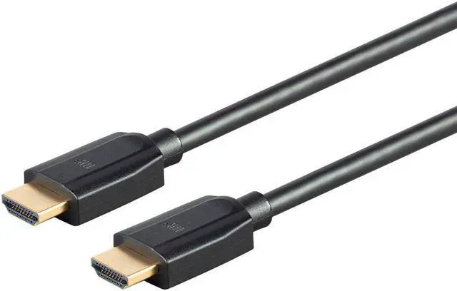 Alt view image 2 of 6 - Monoprice 8K Ultra High Speed HDMI Cable - 10 Feet - Black | 48Gbps, Compatible with Sony PlayStation 5, PlayStation 5 Digital Edition, Microsoft Xbox Series X, and Xbox Series S