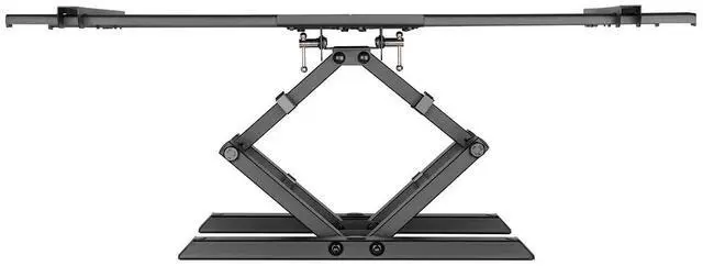 Alt view image 2 of 13 - Monoprice Full-Motion Articulating TV Wall Mount Bracket For LED TVs 43in to 90in, Max Weight 132 lbs, Extension Range of 3in to 16.9in, VESA Up to 800x400, Fits Curved Screens - Commercial Series