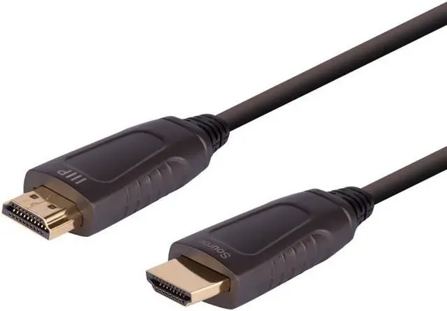 Alt view image 2 of 7 - Monoprice 8K Certified Ultra High Speed Active HDMI Cable - 15 Meters (49 Feet) HDMI 2.1, AOC, for PlayStation 5, Xbox Series X, Xbox Series S - SlimRun AV Series