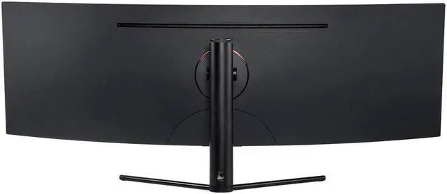 Alt view image 4 of 13 - Monoprice Curved Gaming Monitor - 49in, 32:9, 1800R, 5120x1440p, DQHD, 120Hz, Adaptive Sync, VA With QUANTUM LCD, 1800R Curvature - Dark Matter Series