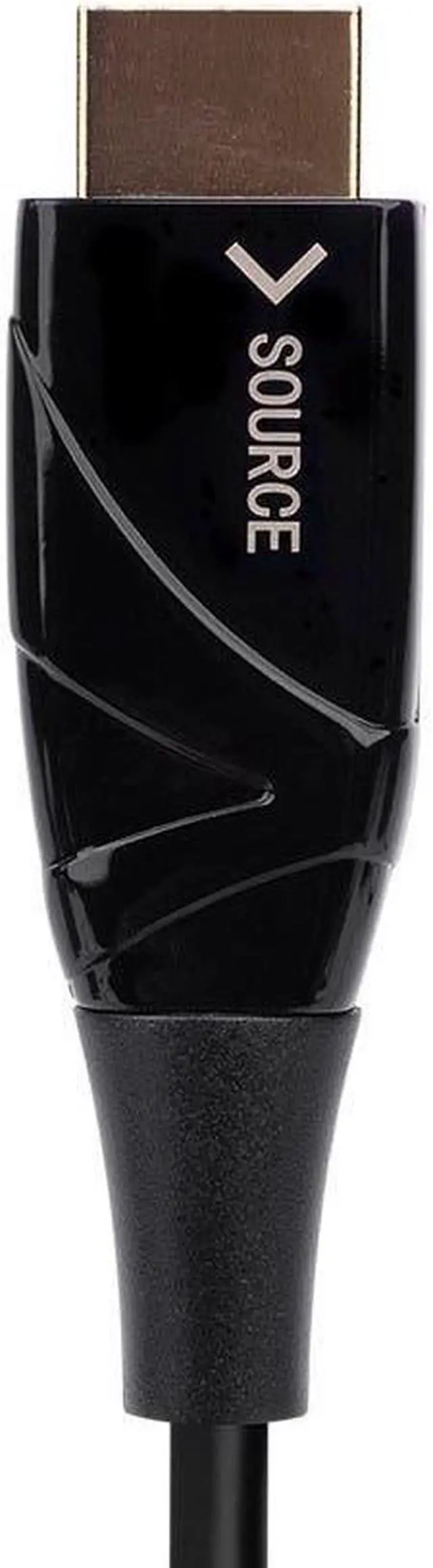 Alt view image 3 of 11 - Monoprice 4K High Speed HDMI Cable - 30 Meters (98ft) Black | AOC, 18Gbps, Compatible with Blu-ray, Play Station 5, HDTV, Roku TV - SlimRun AV Series