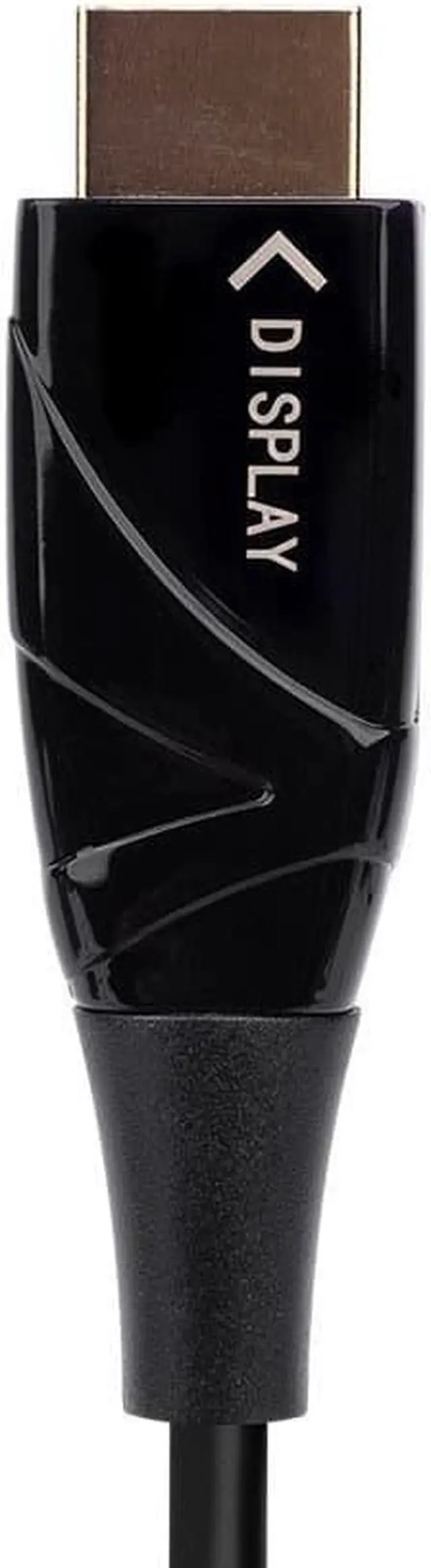 Alt view image 4 of 11 - Monoprice 4K High Speed HDMI Cable - 20 Meters (65ft) Black | AOC, 18Gbps, Compatible with Blu-ray, Play Station 5, HDTV, Roku TV - SlimRun AV Series