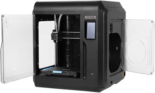 Alt view image 2 of 6 - Monoprice Voxel Pro Enclosed 3D Printer DIY With Touchscreen Interface, Auto Leveling, Large Build Area 200 x 200 x 250 mm, Built in 720p Camera For Live Print Monitoring, And Easy Wi Fi Setup