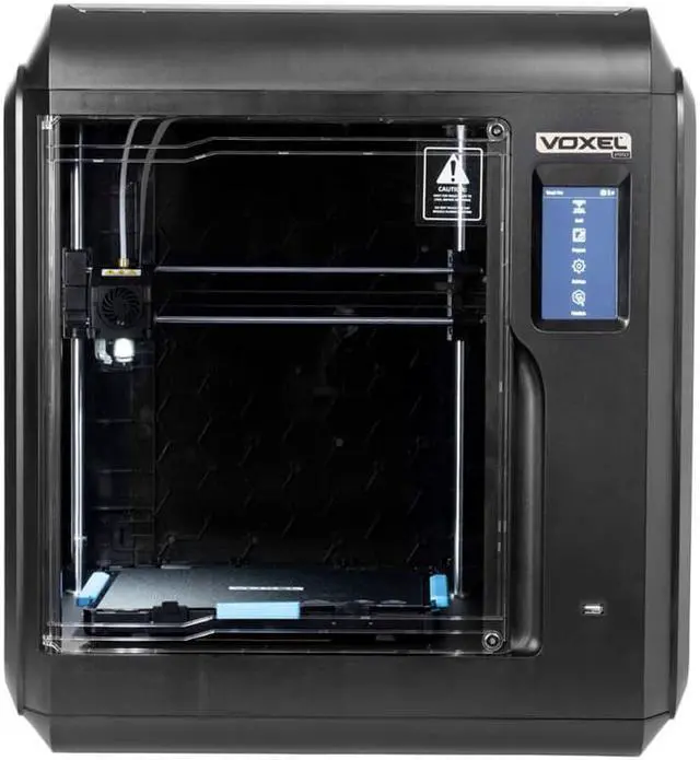 Alt view image 3 of 6 - Monoprice Voxel Pro Enclosed 3D Printer DIY With Touchscreen Interface, Auto Leveling, Large Build Area 200 x 200 x 250 mm, Built in 720p Camera For Live Print Monitoring, And Easy Wi Fi Setup