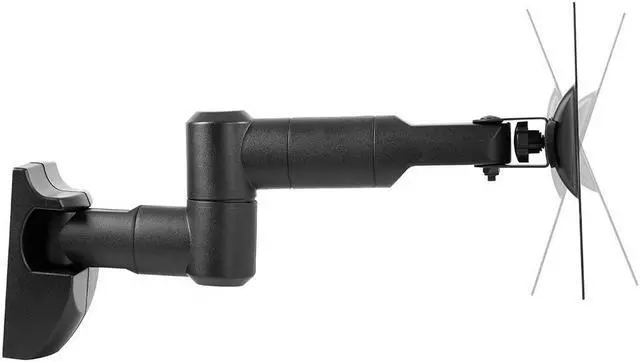 Alt view image 4 of 6 - Monoprice Full-Motion Articulating TV Wall Mount Bracket - For TVs 23in to 42in Up to 66 lbs, Cable Covers, Fits Curved Screens, Flat, LED, OLED, LCD