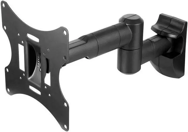 Alt view image 3 of 6 - Monoprice Full-Motion Articulating TV Wall Mount Bracket - For TVs 23in to 42in Up to 66 lbs, Cable Covers, Fits Curved Screens, Flat, LED, OLED, LCD