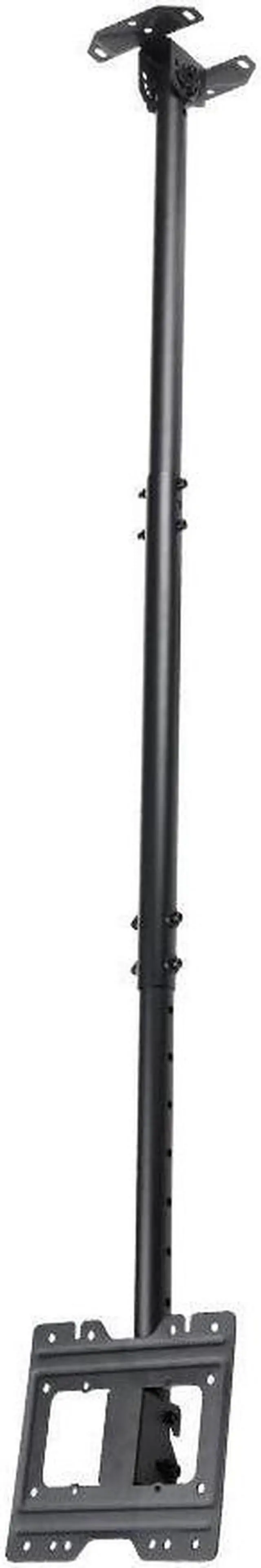 Main image of Monoprice Extra Long Ceiling TV Mount Bracket - For TVs 23in to 43in, Max Weight 110 lbs., Extension Range of 28.3in to 62.6in, VESA Patterns up to 200x200 - Commercial Series