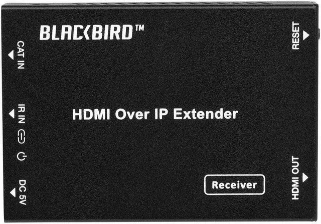 Alt view image 4 of 10 - Monoprice Blackbird H.265 HDMI over IP Decoder/Receiver  Splitter System and Extender Up to 100m 1080p (RX Only)