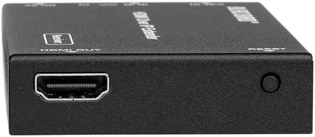 Alt view image 3 of 10 - Monoprice Blackbird H.265 HDMI over IP Decoder/Receiver  Splitter System and Extender Up to 100m 1080p (RX Only)