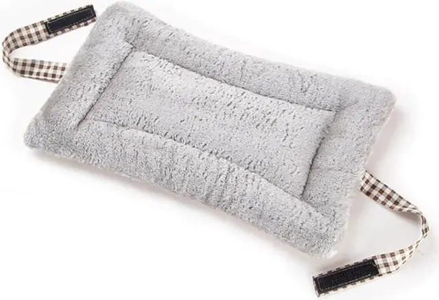 Alt view image 4 of 6 - MPM Cat Window Hammock  - Grey | Space Saving Cat Perch, Resting Shelf Sunny Seat for Indoor Cats, Perfect for Sunbathing, Napping, Overlooking