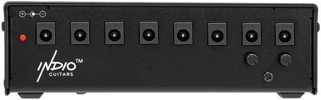Alt view image 2 of 6 - Monoprice Power Block Fully Isolated 8output Guitar Pedal Power Supply for Up to 8 Guitar and Bass Effects Pedals 6V/ 9V/12V- Indio Series