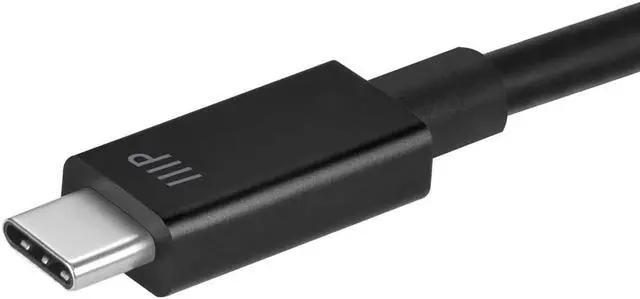 Alt view image 2 of 6 - Monoprice Thunderbolt 4 Cable, 1m, Intel Certified, USB4 Certified