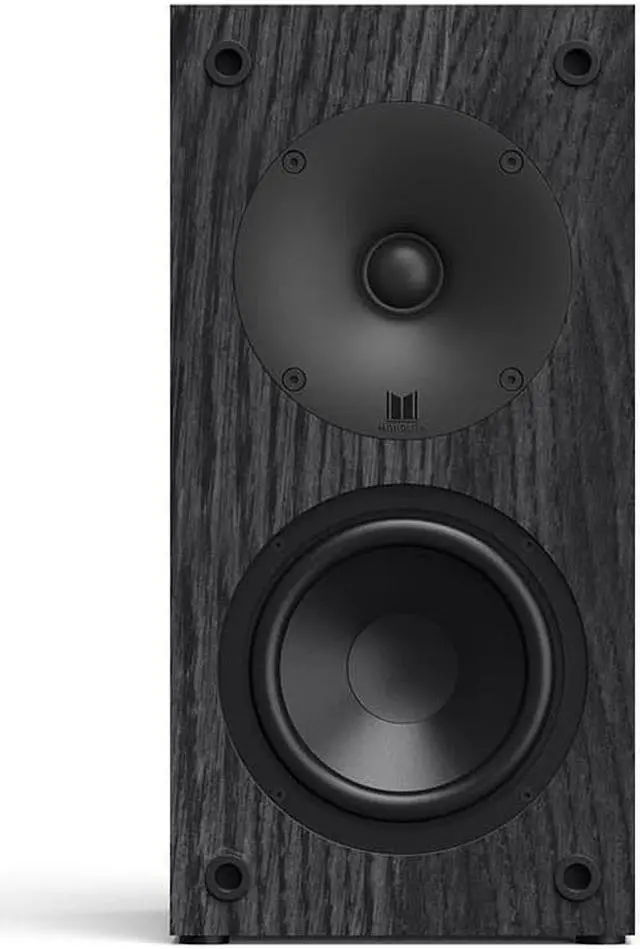 Alt view image 3 of 6 - Monoprice Monolith B4 Bookshelf Speaker (Each) Powerful Woofers, Punchy Bass, High Performance Audio, For Home Theater System - Audition Series