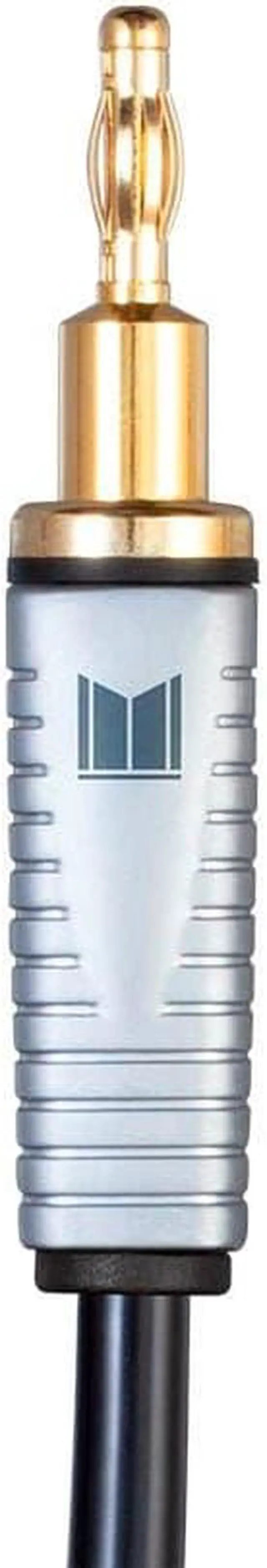 Alt view image 4 of 4 - Monolith Multi-Strand Conductors Speaker Wire - 10 Feet - Pair, PE Insulated, 14AWG, Oxygen Free Copper With Gold Plated Banana Plug Connectors