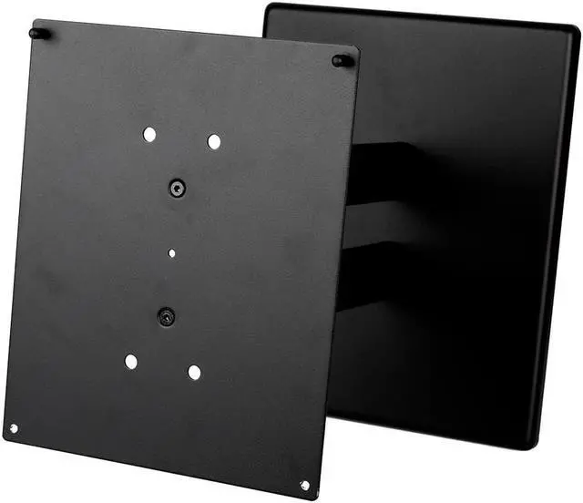 Alt view image 4 of 6 - Monolith 18in Steel Speaker Stand with Adjustable Top Plate (Each) Hold Speakers Weighing Up To 75 Pounds, ScratchResistant, Perfect For Center or Bookshelf Speakers