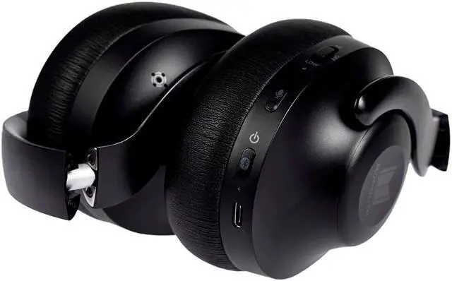 Alt view image 4 of 5 - Monoprice Monolith M1000ANC Bluetooth Headphones with ANC and Dirac Virtuo Spatializer, 60H Playtime, Memory Foam Pads, Ambient Mode, Touch Control