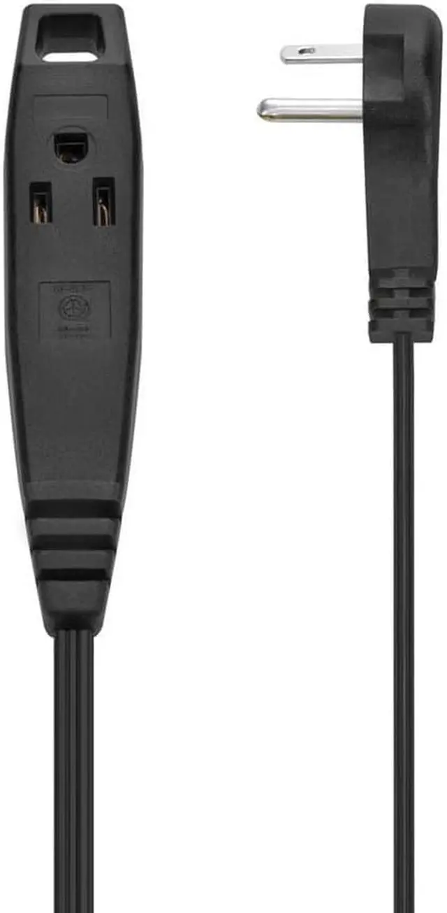 Alt view image 2 of 7 - Monoprice 3-Prong Power Cord - 6 Feet - Black, IEC 60320 C20 to IEC 60320 C13, 14AWG, 15A, For Powering Computers, Monitors, and Other Essential Peripherals