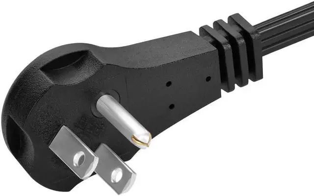 Alt view image 3 of 7 - Monoprice 3-Prong Power Cord - 6 Feet - Black, IEC 60320 C20 to IEC 60320 C13, 14AWG, 15A, For Powering Computers, Monitors, and Other Essential Peripherals