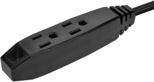 Alt view image 4 of 7 - Monoprice 3-Prong Power Cord - 6 Feet - Black, IEC 60320 C20 to IEC 60320 C13, 14AWG, 15A, For Powering Computers, Monitors, and Other Essential Peripherals