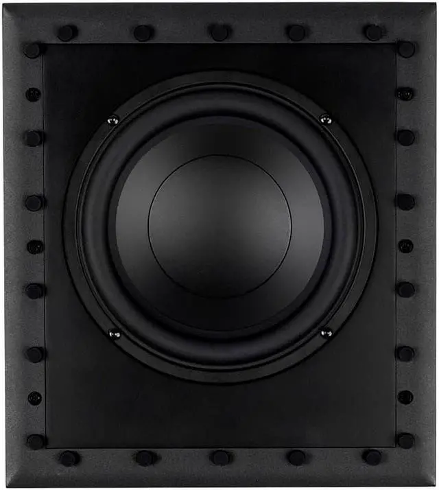 Main image of Monolith M-IWSUB8 8in In-Wall Subwoofer | Passive, Magnetic, Paintable Grille, Easy Install, Adds Powerful Bass To Your In Wall or In Ceiling Home Theater System