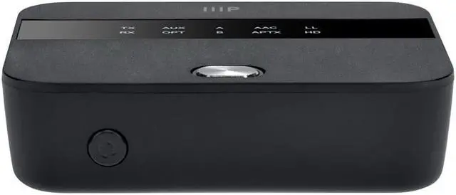 Alt view image 4 of 6 - Monoprice Bluetooth Long Range Transmitter and Receiver with aptX HD and aptX Low Latency, SBC, AAC, Toslink/Optical, 3.5mm Aux