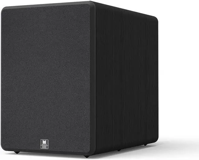 Alt view image 2 of 10 - Monoprice Monolith M-12 V2 12in THX Certified Ultra 500 Watt Powered Subwoofer, Massive Output, Low Distortion, Vented HDF Cabinet