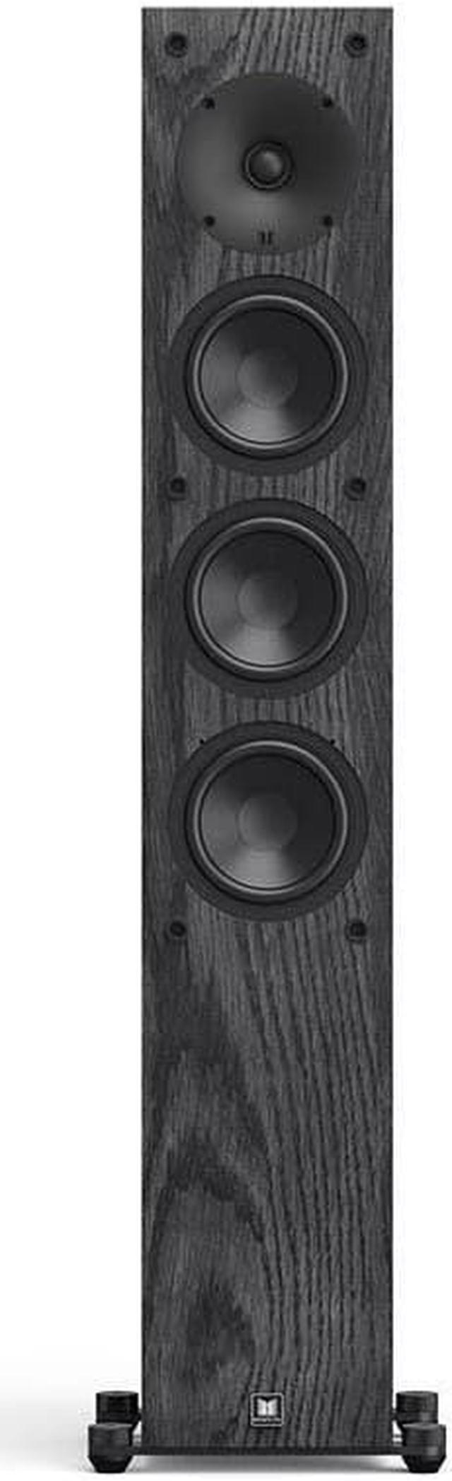 Monoprice Monolith T4 Tower Speaker (Each) Powerful Woofers, Punchy Bass,  High Performance Audio, For Home Theater System - Audition Series