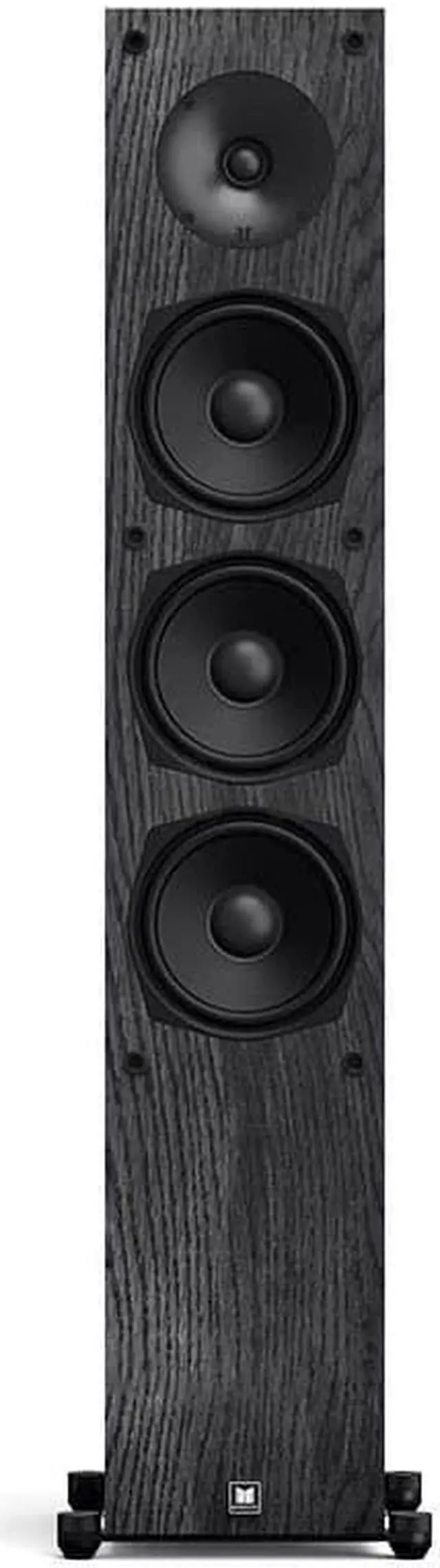 Alt view image 4 of 6 - Monoprice Monolith T5 Floorstanding Tower Speaker - Black (Each) Powerful Woofers, Punchy Bass, High Performance Audio, For Home Theater System - Audition Series
