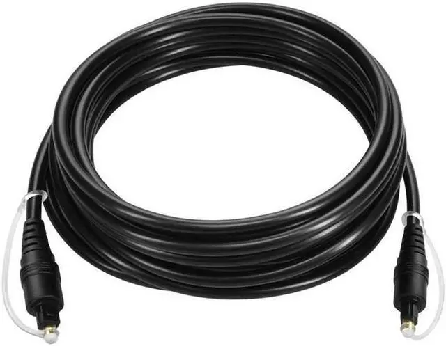 Alt view image 11 of 11 - Monoprice S/PDIF (Toslink) Digital Optical Audio Cable - 15 Feet | Gold Plated Ferrule,Molded Strain Relief