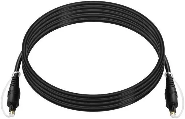 Alt view image 6 of 9 - Monoprice S/PDIF (Toslink) Digital Optical Audio Cable - 10 Feet | Gold Plated Ferrule,Molded Strain Relief